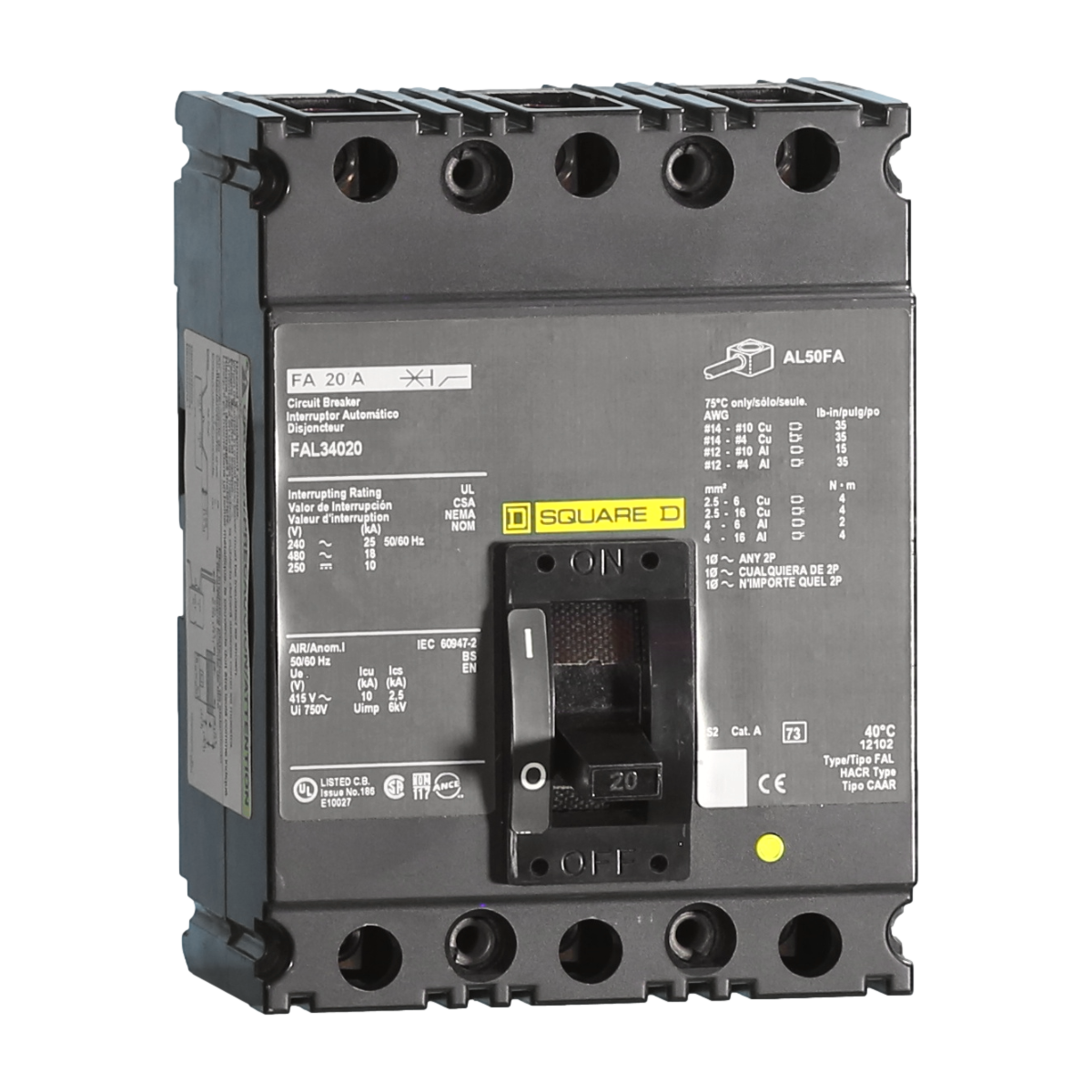 3 Pole Circuit Breakers