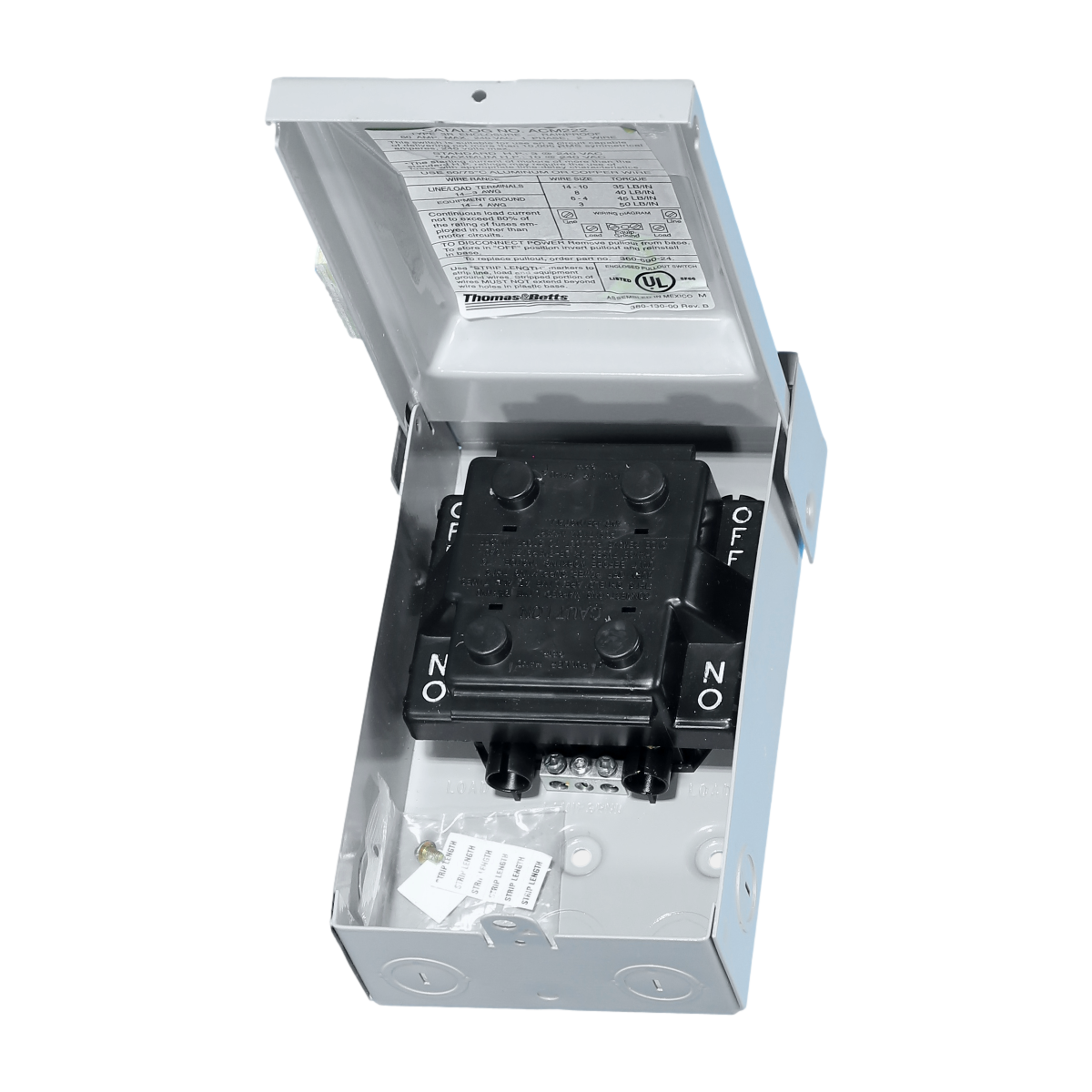 Pullout Disconnect Switches
