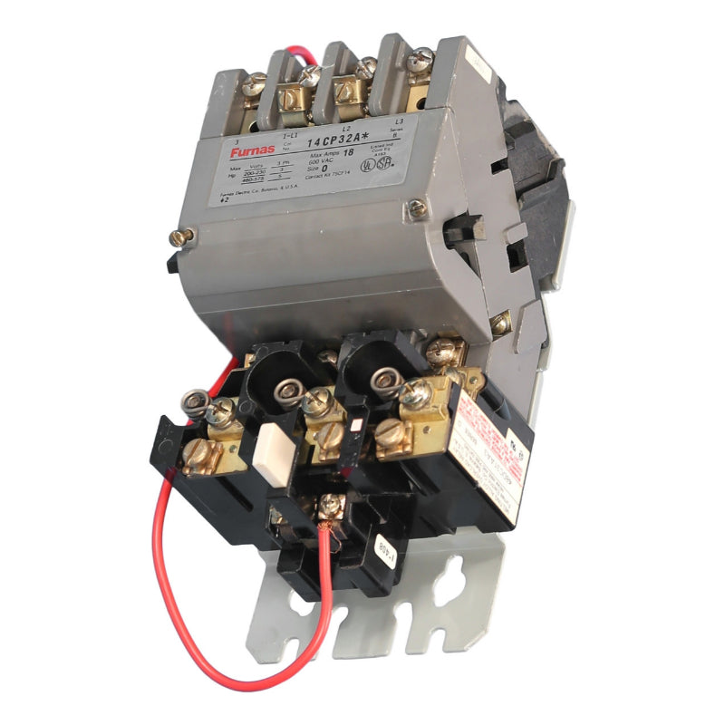 14CP32AA Siemens Series B Magnetic Starter 600 V 18 A Three Phase 5 hp Three Phase Screw 110 to 120 V Coil