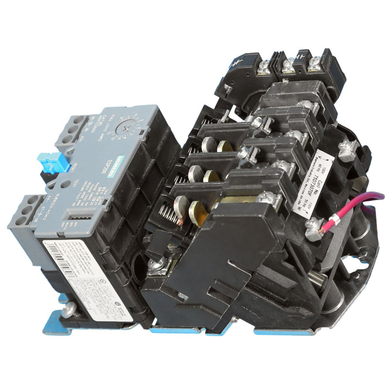 14DUC32AA Siemens Non-Reversing Motor Starter 240 V 27 A 14 kA 8.6 W 5 hp 3 Pole Three Phase Screw 110 to 240 V Coil