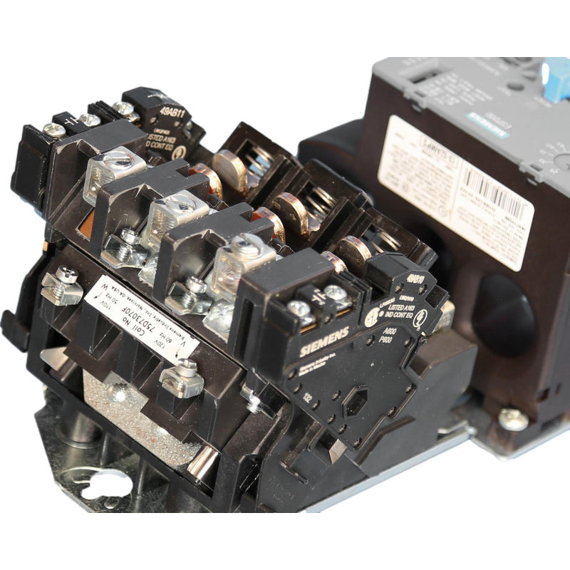 14FUF32AA Siemens Non-Reversing Motor Starter 240 V 45 A 14 kA 8.6 W 25 hp 3 Pole Three Phase Screw 110 to 240 V Coil