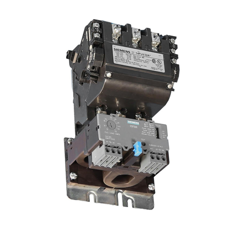 14FUF32AA Siemens Non-Reversing Motor Starter 240 V 45 A 14 kA 8.6 W 25 hp 3 Pole Three Phase Screw 110 to 240 V Coil