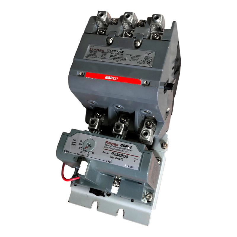 14HS+32A Siemens Series A Magnetic Starter 600 V 90 A 50 hp Three Phase Screw 220 to 240 V Coil