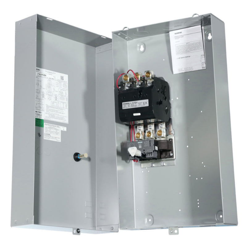 14JUH32BA Siemens Non-Reversing Motor Starter 240 V 135 A 22 W 100 hp 10 kA 3 Pole Three Phase Screw 220 to 240 VAC Coil
