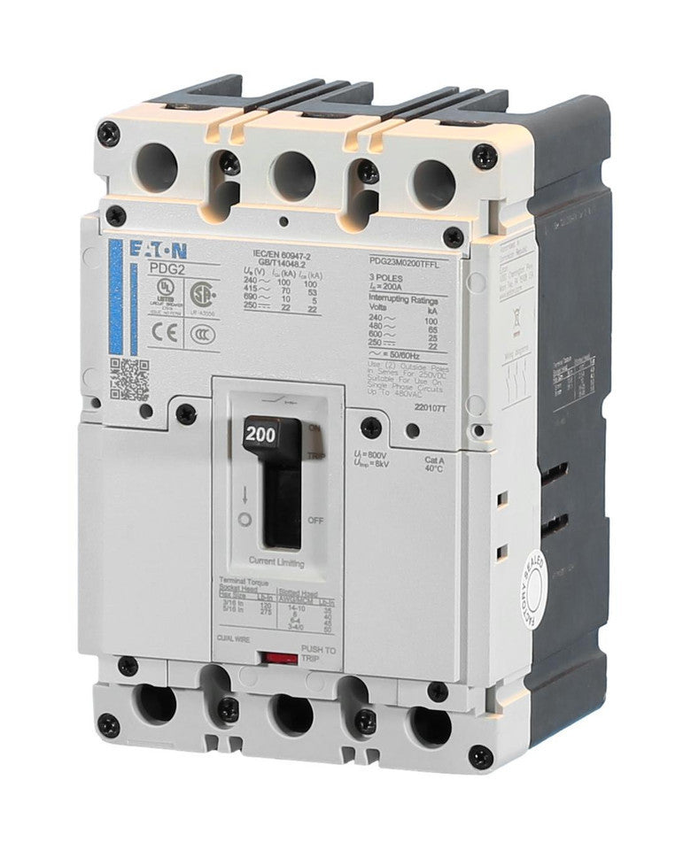 PDD23G0150TFFL
150A 240V Power Defense Breaker