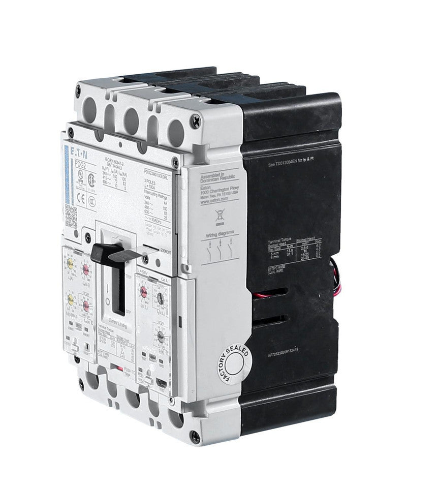 PDG23P0225E2NX
Electronic Circuit Breaker, 225 Amp, 65kAIC