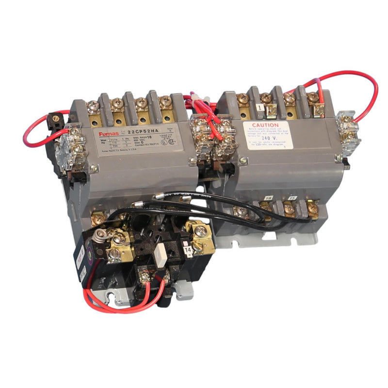 22CP52HA Siemens Series B Reversing Starter 240 V 18 A 2 hp Single Phase Screw 120 V Coil