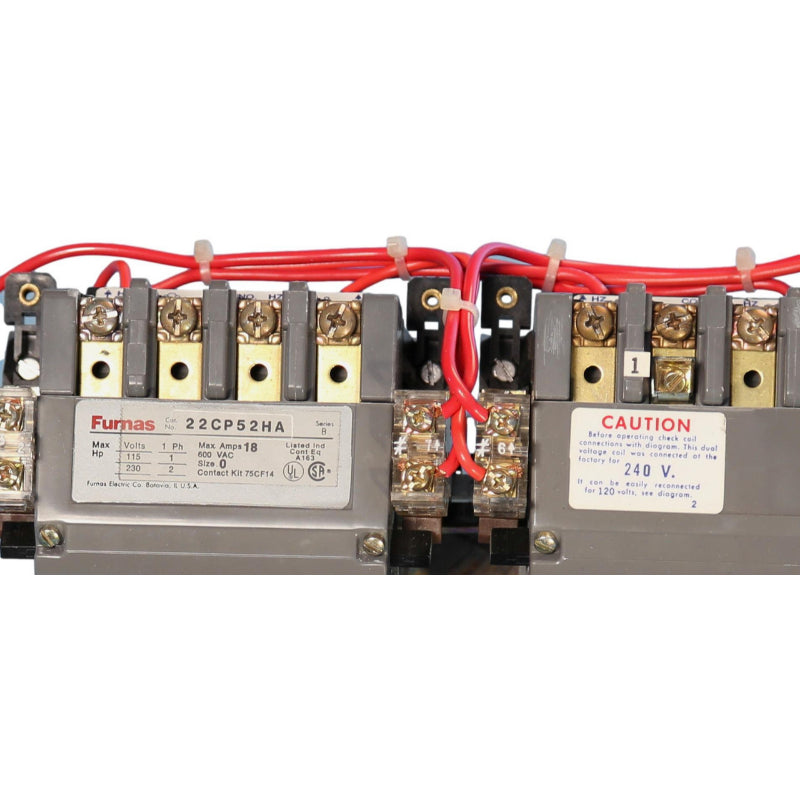 22CP52HA Siemens Series B Reversing Starter 240 V 18 A 2 hp Single Phase Screw 120 V Coil