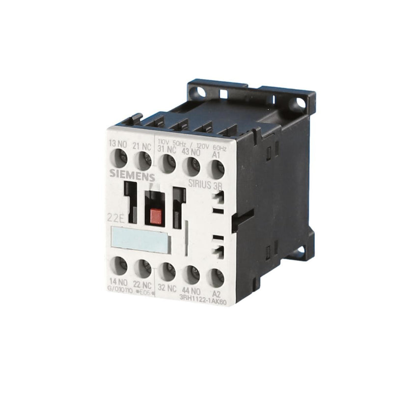 3RH1122-1AK60 Siemens Contactor Relay 10 A 4 Pole