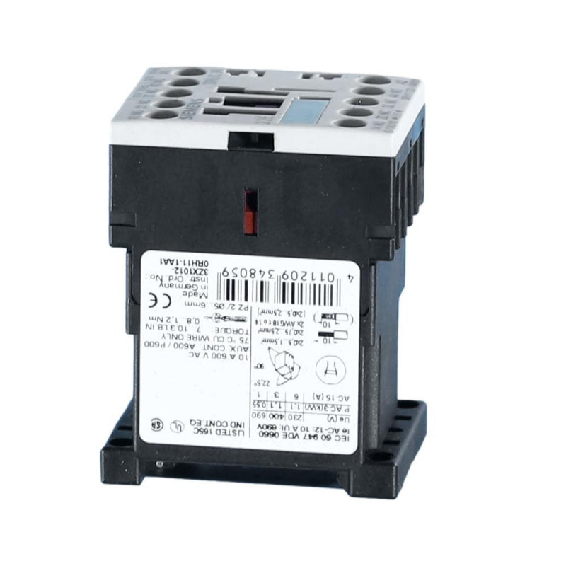 3RH1122-1AK60 Siemens Contactor Relay 10 A 4 Pole
