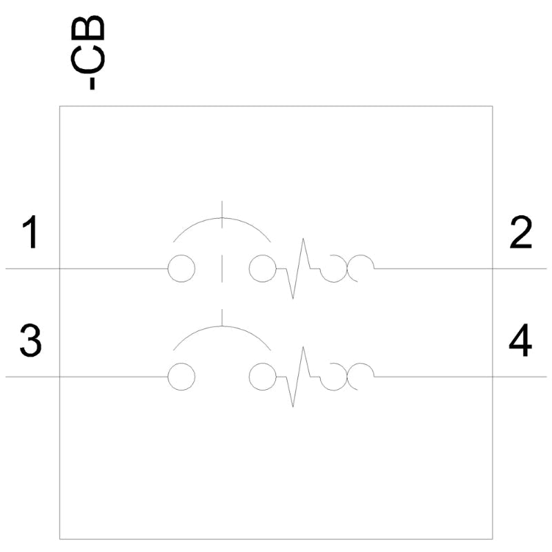 3VA4110-6ED24-0AA0 Siemens Sentron 3VA & HEAB Molded Case Circuit Breaker 100 A 2 Pole 480 VAC 125A Frame Thermal Magnetic Load Side Lug 150 kA