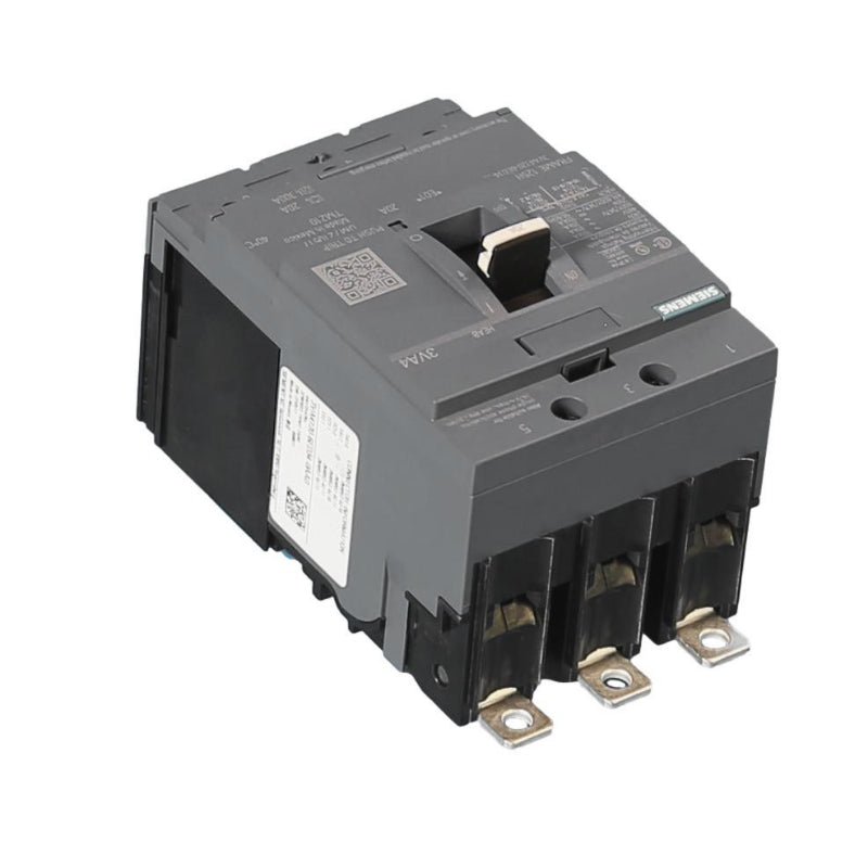 3VA4120-6ED34-0AA0 Siemens Sentron 3VA & HEAB Molded Case Circuit Breaker 20 A 3 Pole 600 VAC 125A Frame Thermal Magnetic Load Side Lug 150 kA