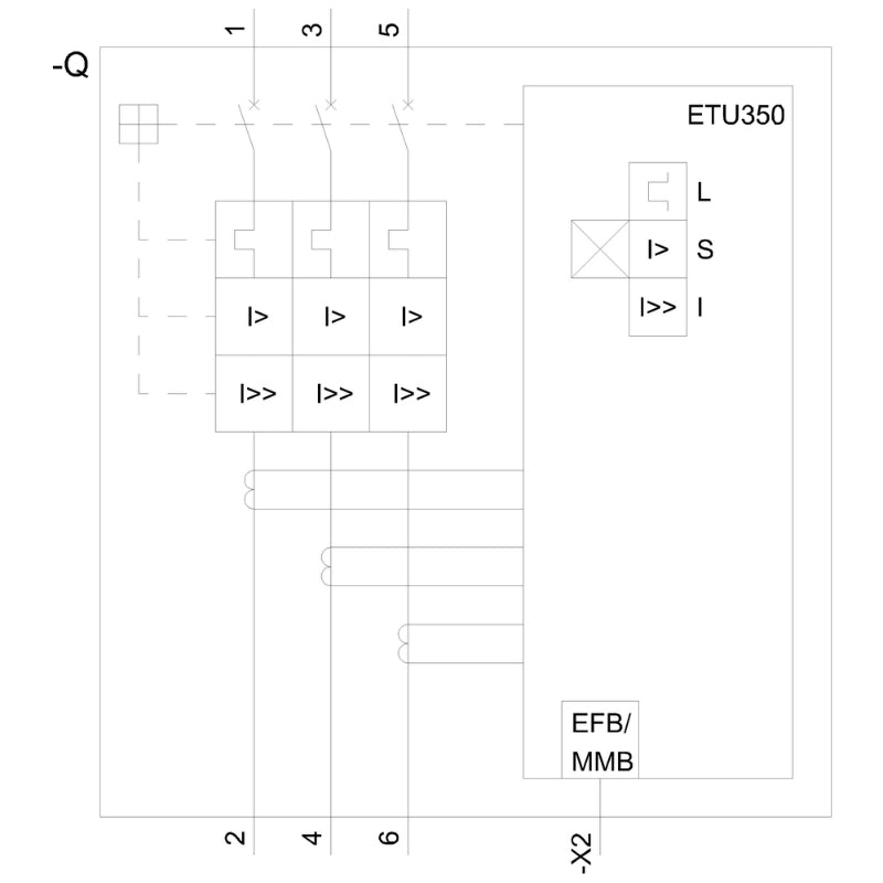 3VA6460-5HN31-0AA0 Siemens Sentron 3VA & MLAE Molded Case Circuit Breaker 600 A 3 Pole 690 VAC 600A Frame Electronic 100 kA