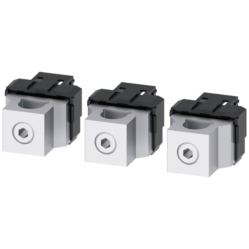 3VA9143-0JB11 Siemens Wire Connector 150 to 250 A Aluminum For 3VA6 Series UL Circuit Breaker 1.14 in