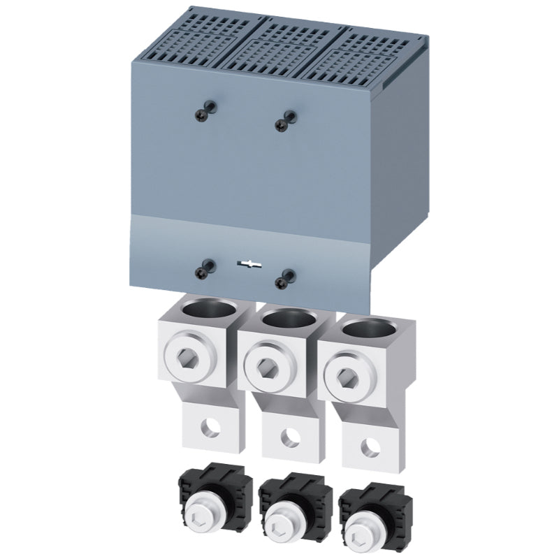 3VA9243-0JJ13 Siemens Wire Connector 150 to 250 A Aluminum For 3VA6 Series UL Circuit Breaker 4.13 in