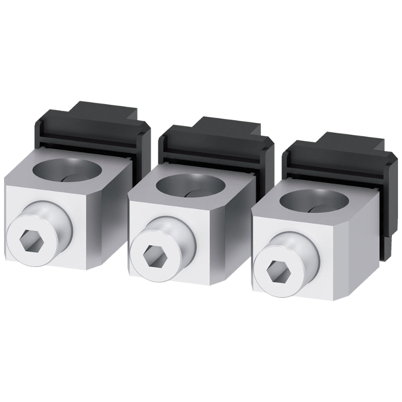 3VA9373-0JB13 Siemens Wire Connector 400 to 600 A Aluminum For 3VA6 Series UL Circuit Breaker 1.57 in