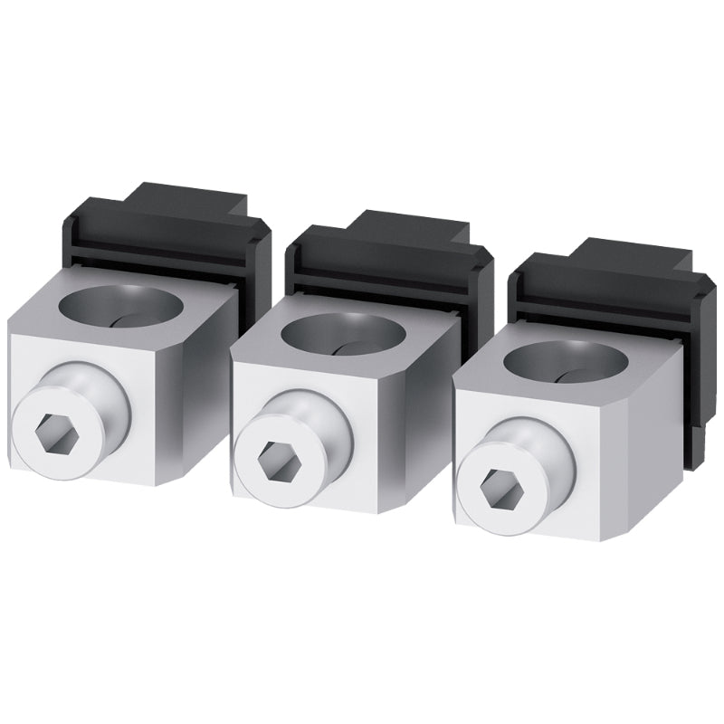 3VA9373-0JB13 Siemens Wire Connector 400 to 600 A Aluminum For 3VA6 Series UL Circuit Breaker 1.57 in