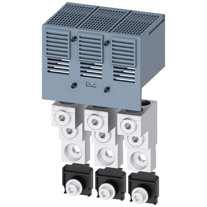 3VA9473-0JJ23 Siemens Wire Connector 400 to 600 A Aluminum For 3VA6 Series UL Circuit Breaker 138 mm