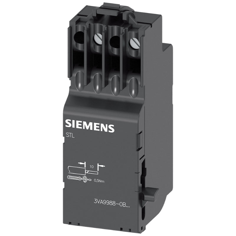 3VA9978-0BL32 Siemens Shunt Trip For 3VA Series Circuit Breaker 20 to 16 AWG 110 to 127 VAC/DC