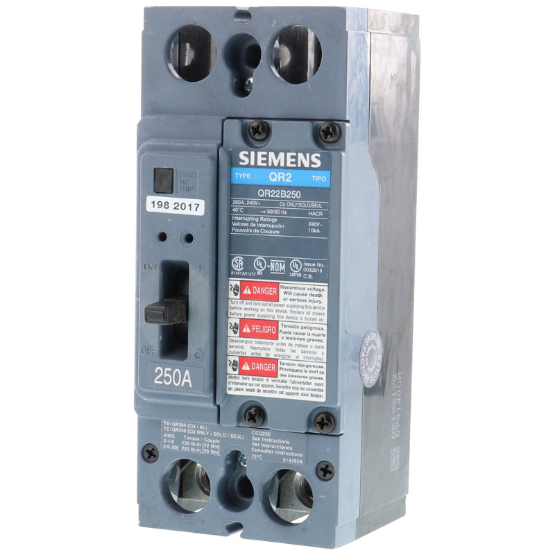 3VAE250N3R Siemens Circuit Breaker Enclosure Mild Steel 150-250 A 3VA5/3VA UL Series NEMA 3R