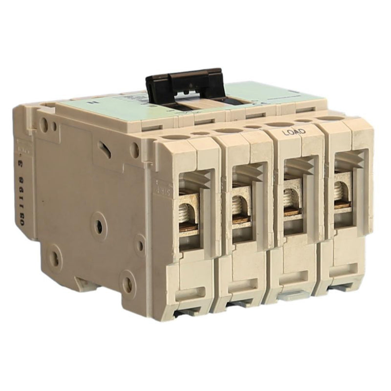 3VF2214-0JL41-0AA0 Siemens 3VF2 Molded Case Circuit Breaker 50 A 4 Pole 415 VAC Line and Load Side Lug 18 kA