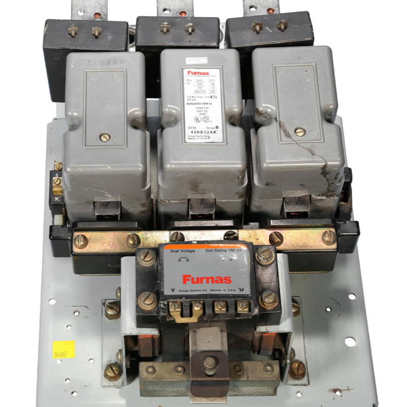 40RB32AA Furnas Contactor 600 VAC 3P Three Phase