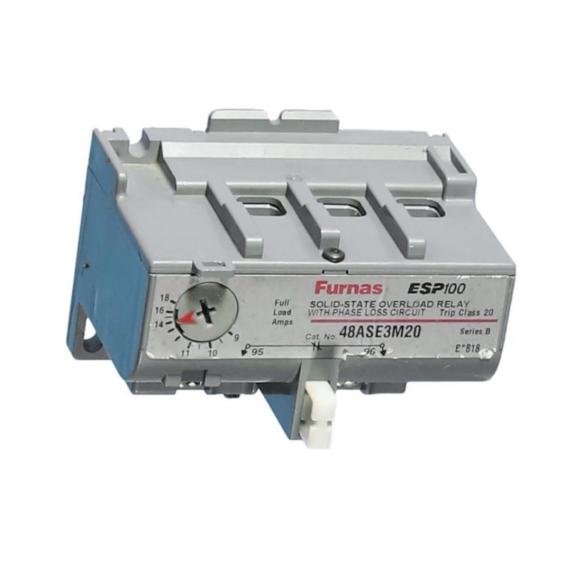 48ASE3M20 Furnas ESP100 Series Solid State Overload Relay 9 to 18 A Class 20