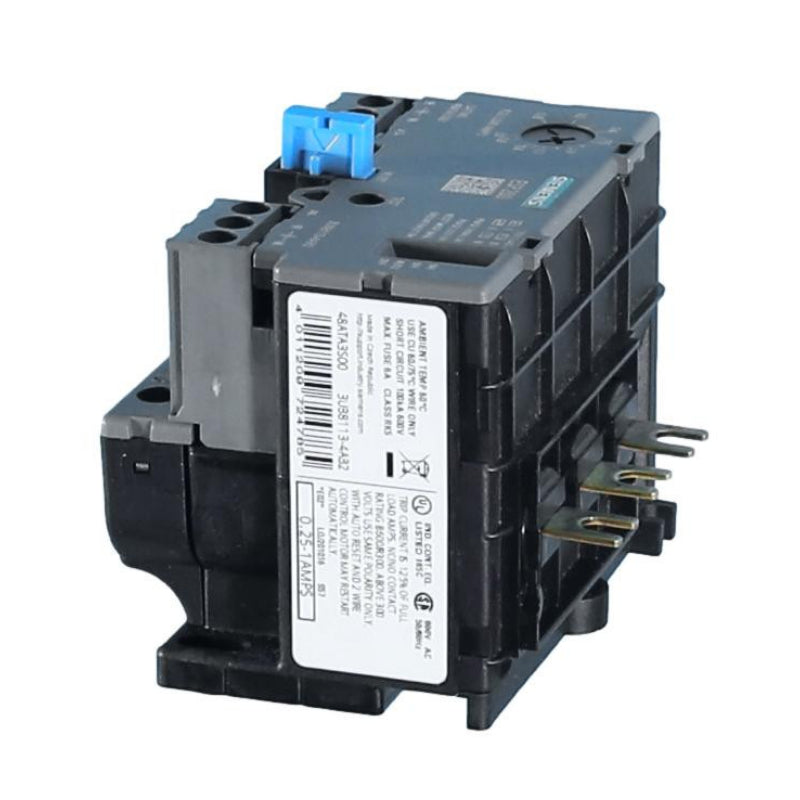 48ATA3S00 Siemens Solid State Overload Relay 0.25 to 1 A 600 V 50/60 Hz