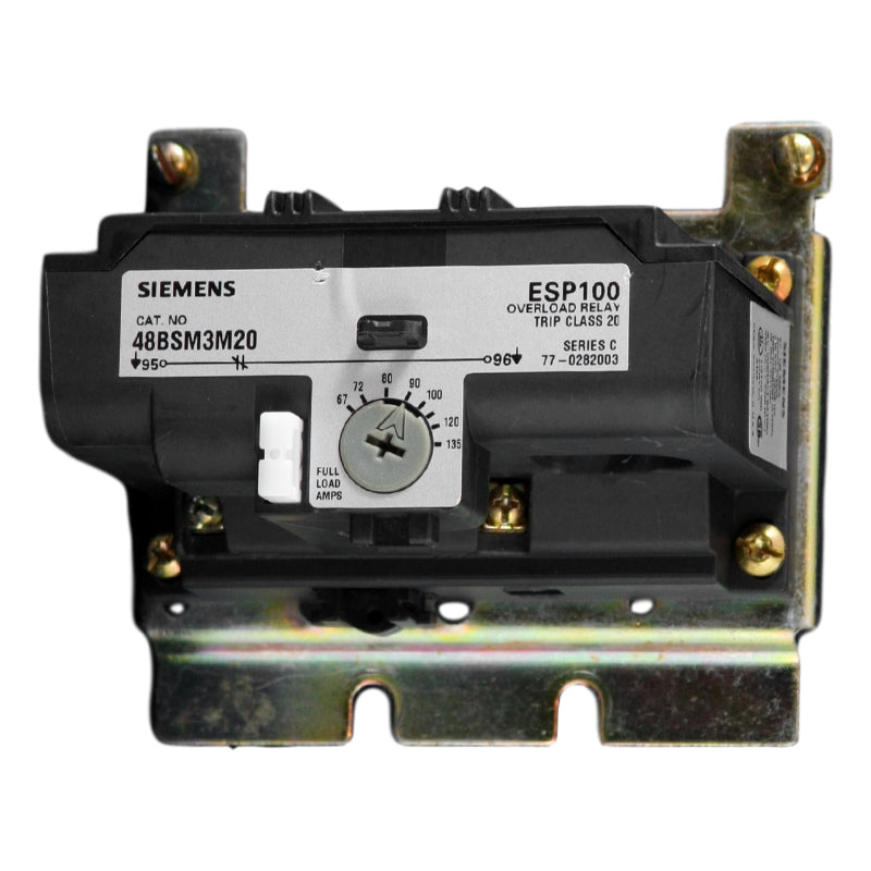48BSM3M20 Siemens Series C Overload Relay 67 to 135 A Class 20