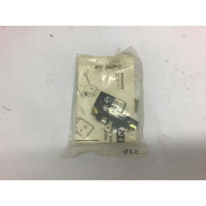 49D54682NC Siemens N-C Auxiliary Contact/Interlock Kit 600 V NC