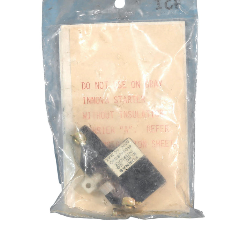 49D54682NO Siemens N-O Auxiliary Contact/Interlock Kit 600 V NO