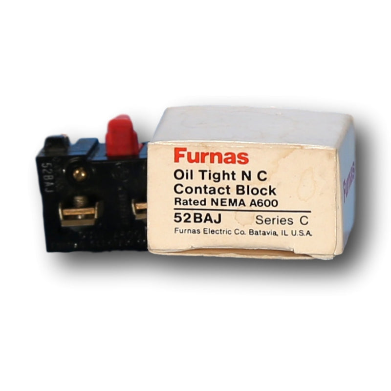 52BAJ Siemens Series C Contact Block 600 A Screw 30 mm 1NC