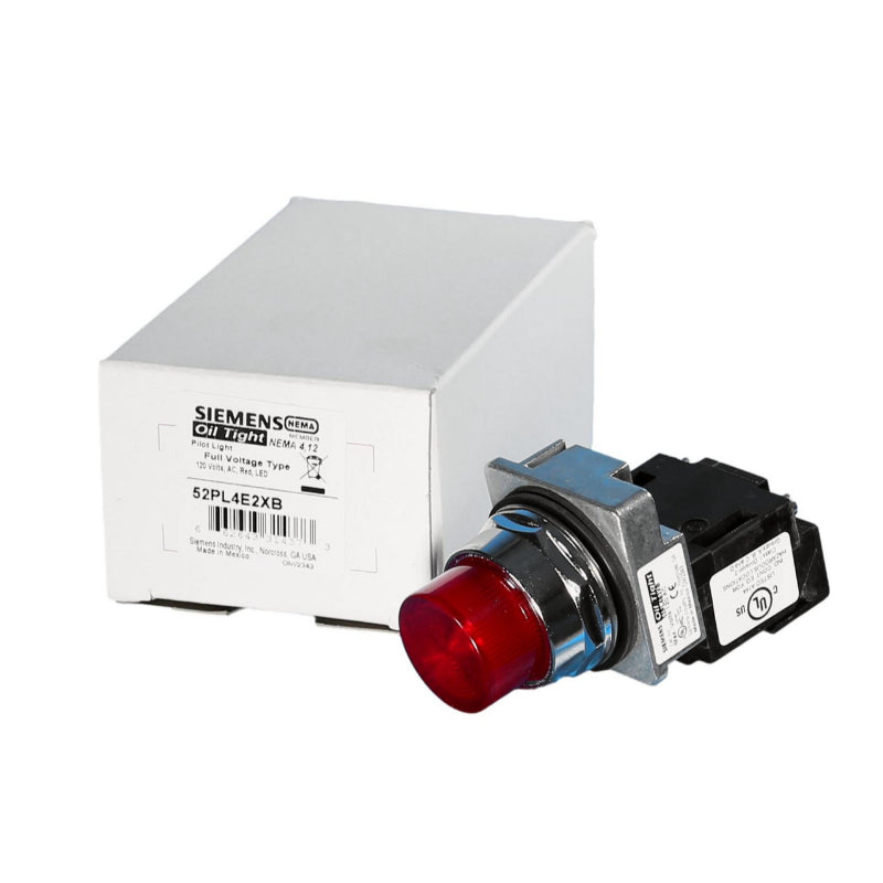 52PL4E2XB Siemens Pilot Light 120 V Red LED