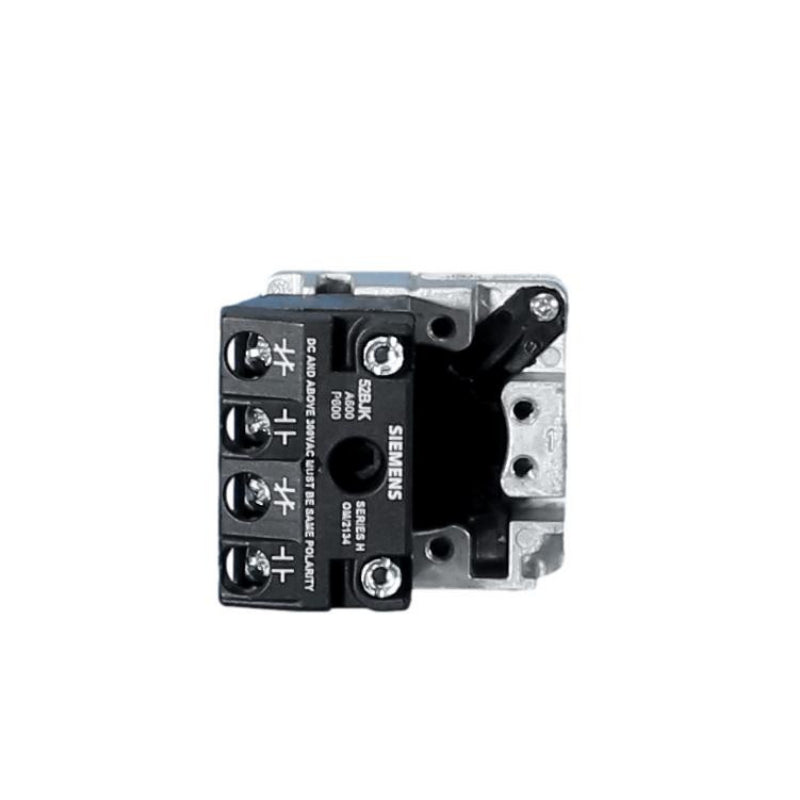 52PM8A1A Siemens Push Button 2 Positions Momentary Black Chrome Plated