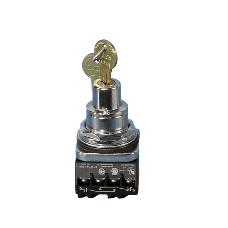 52SC6AEA1 Siemens Keyed Selector Switch 1 NO 1NC