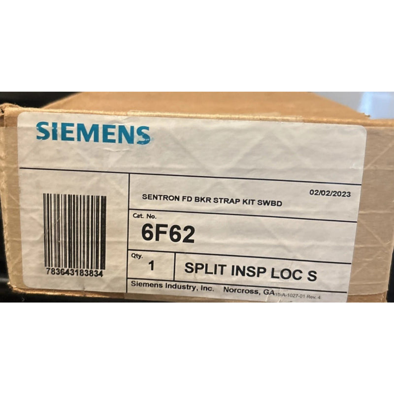 6F62 Siemens Series 6 Circuit Breaker Mounting Kit 250 A For Sentron FD Circuit Breaker Panel Board