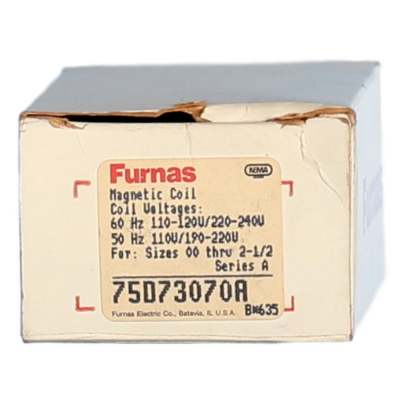 75D73070A Siemens Series A Coil Kit 110 to 120 V/220 to 240 V 110 V/190 to 220 V Encapsulated Magnetic Coil