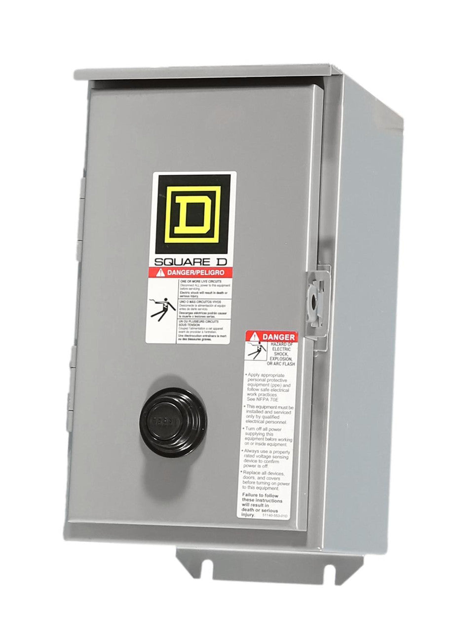 Rain Proof/Dust Tight 8536SCA3V06 New Size-1 Square D Magnetic Starter 480V