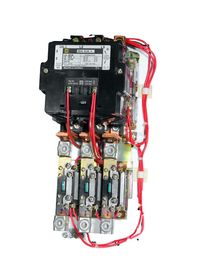 8536SFO1V02 Mag-Motor Starter Size 4
Actual you get