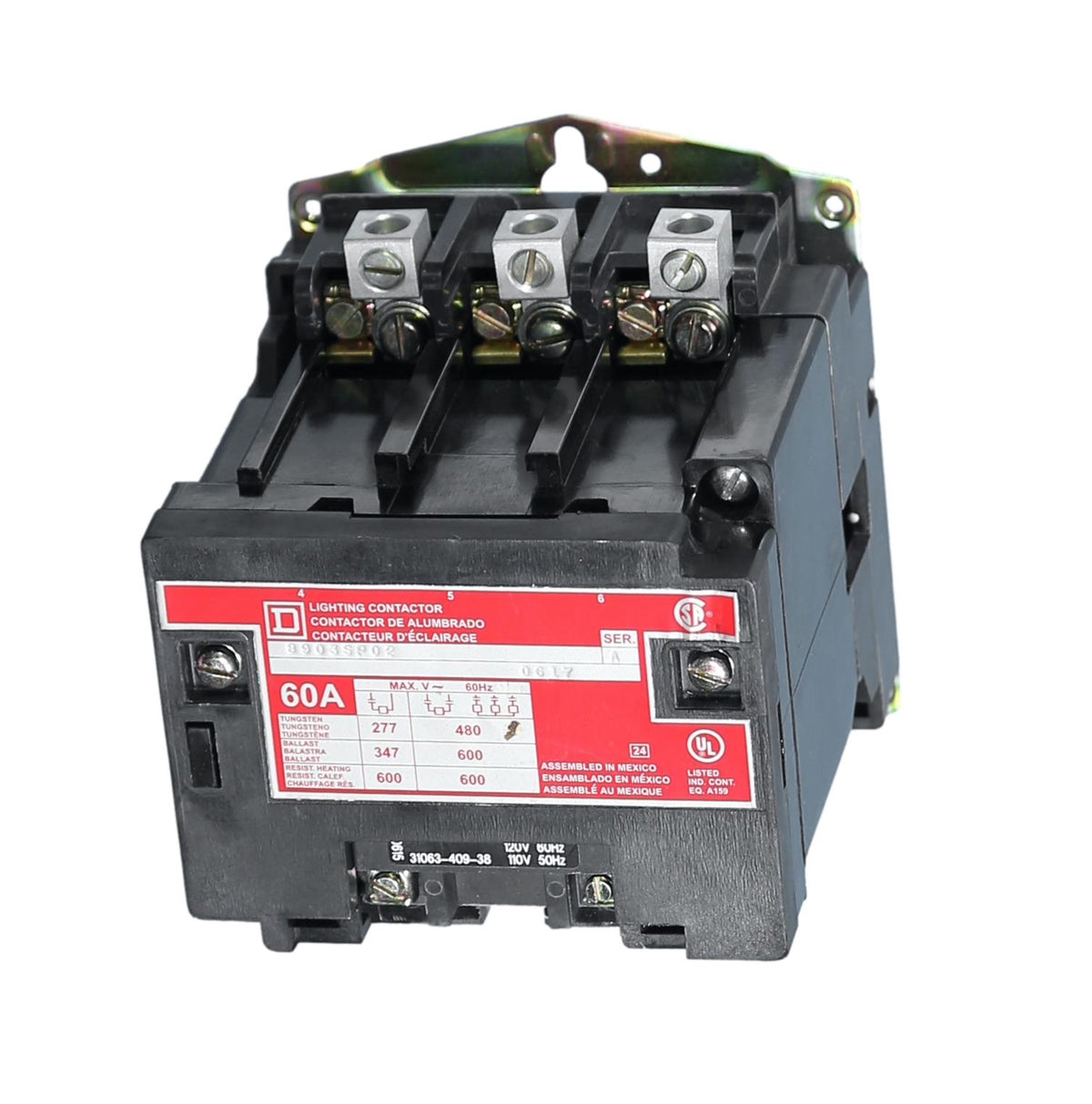 8903SPO2V02 
Contact never been energized