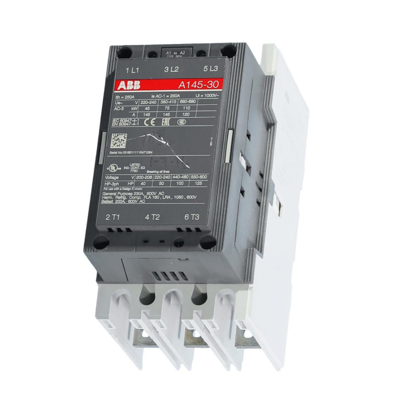 A145-30-11-84 ABB Contactor 690 V 180 A 3 Pole Three Phase