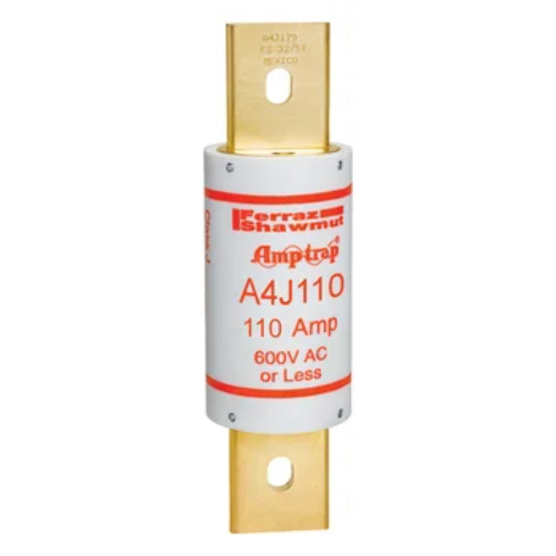 A4J110 Mersen A4J Fast Acting Fuse 600 V 200 kA Class J Blade Terminal 110 A