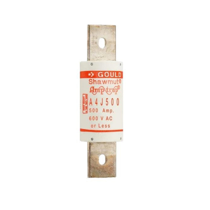 A4J500 Mersen A4J Fast Acting Fuse 600 V 200 kA Class J Blade Terminal 500 A