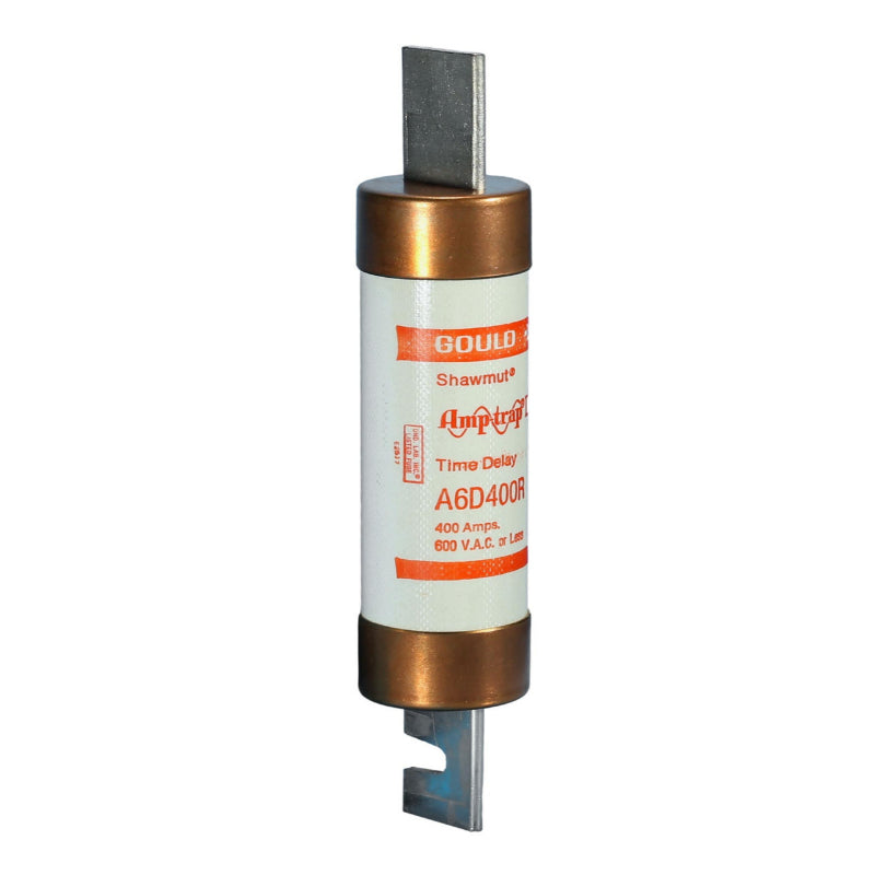 A6D400R Mersen A6D-R Time Delay Fuse 600 V 600 VDC 200 kA Blade Terminal Class RK1 400 A