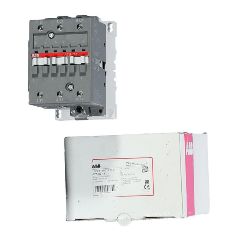 A75-30-11 ABB A75 Contactor 110 to 120 V 105A 3P