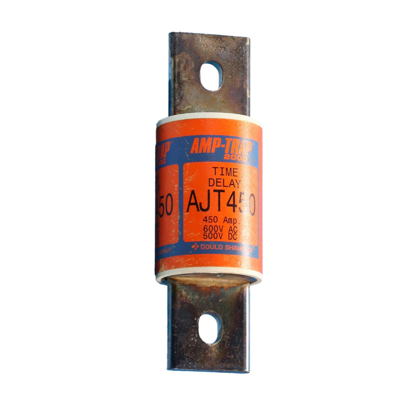 AJT450 Mersen AJT Time Delay Fuse 600 V 500 VDC 200 kA Blade Terminal Class J 450 A