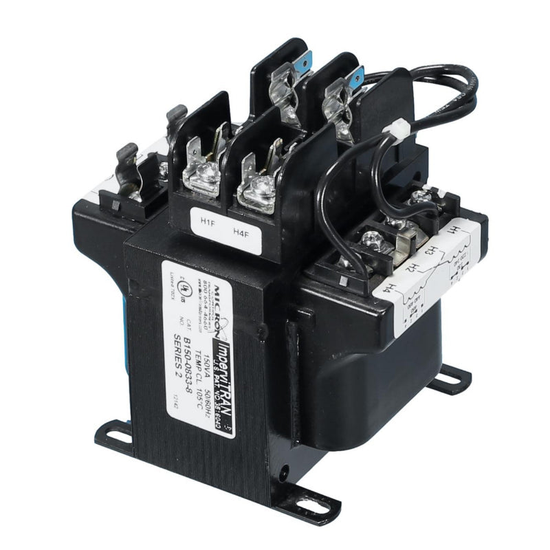 B150-0833-8 Micron Controls Series 2 Control Transformer 0.5 kVA 120 V Single Phase