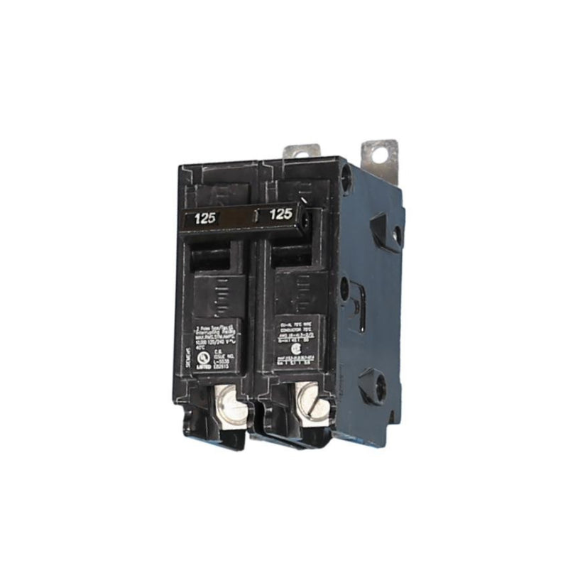 B2125 Siemens BL Molded Case Circuit Breaker 125 A 2 Pole 120/240 VAC BL 125A Frame Thermal Magnetic Load Side Lug 10 kA