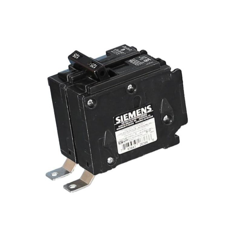 B2125 Siemens BL Molded Case Circuit Breaker 125 A 2 Pole 120/240 VAC BL 125A Frame Thermal Magnetic Load Side Lug 10 kA