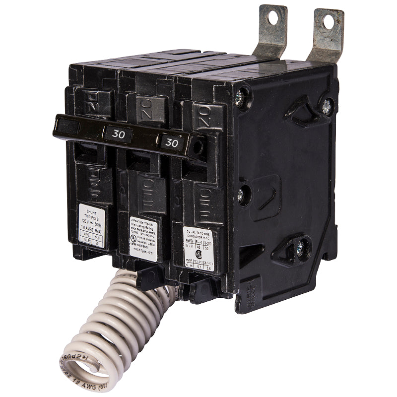 B23000S01 Siemens BL Molded Case Circuit Breaker 30 A 2 Pole 120/240 VAC BL 125A Frame Thermal Magnetic Load Side Lug 10 kA